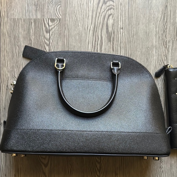 Coach Black Satchel handbag - Picture 4 of 11